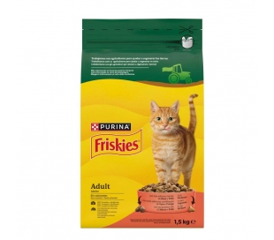 COMIDA GATO BUEY FRISKIES 1,5 KG.