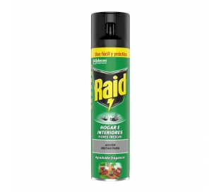 INSECTICIDA SPRAY MOSCAS Y MOSQUITOS RAID 400 ML.