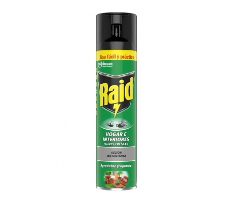 INSECTICIDA SPRAY MOSCAS Y MOSQUITOS RAID 400 ML.