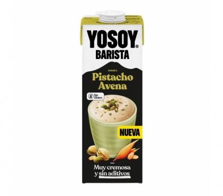 BEBIDA AVENA PISTACHO YOSOY 1.000 ML.