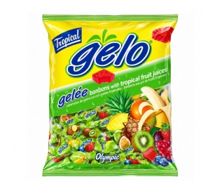 CARAMELOS GELO TROPICAL OLYMPIC 400 GR.