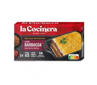 LASAÑA BARBACOA LA COCINERA 500 GR.