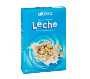 CEREALES RELLENO C/LECHE ALTEZA 500 GR.