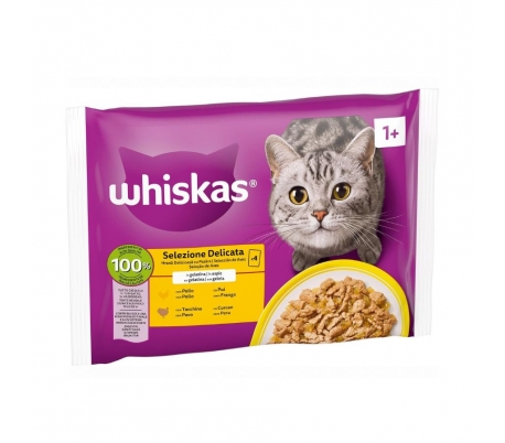 comida-gatos-con-pollo-1ano-whiskas-pack-4x85-gr
