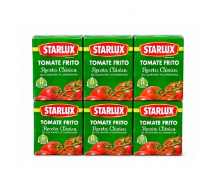 TOMATE FRITO BRIK STARLUX PACK 3X200 GRS.