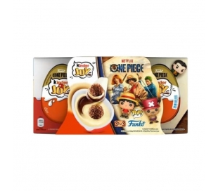 HUEVO JOY SORPRESA KINDER PACK 3X20 GR.