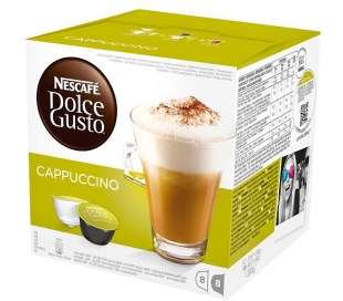CAFÉ CÁPSULA CAPPUCCINO DOLCE GUSTO 200 GR.16 CAPSULAS