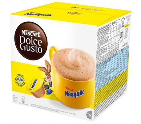 CAFÉ CÁPSULA NESQUIK DOLCE GUSTO 256 GR.16 CAPSULAS