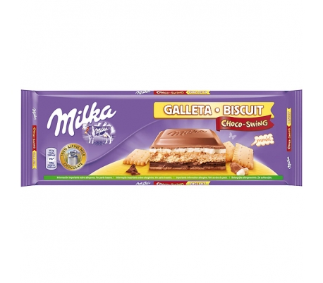 CHOCOLATE SWING GALLETA MILKA 300 GR. CHOCOLATE SWING GALLETA MILKA 300 GR.
