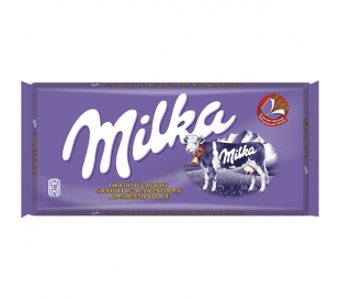 CHOCOLATE LECHE MILKA 125 GRS.