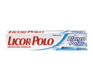 PASTA DENTAL BLANCO POLAR LICOR POLO 75 ML.