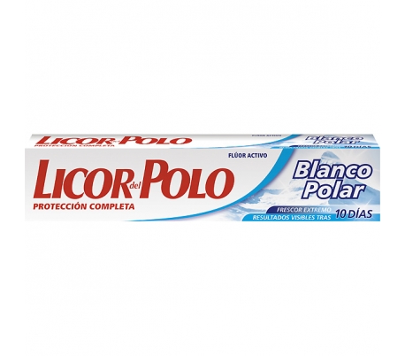 PASTA DENTAL BLANCO POLAR LICOR POLO 75 ML.