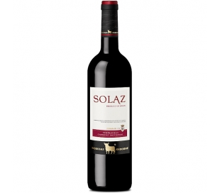 VINO TINTO TEMPRANILLO-CABERNET SOLAZ 75 CL.