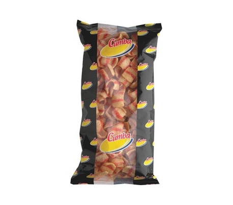 SNACKS CORTEZAS DE TRIGO SABOR JAMON CUMBA 95 GRS.