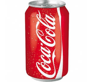 REFRESCO LATA COCA COLA 330 ML.