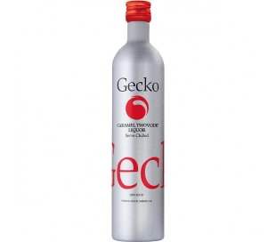 LICOR DE VODKA CARAMELO GECKO 70 CL.