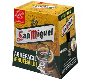 CERVEZA ESPECIAL SAN MIGUEL BOT. 6X250 ML.