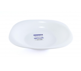 PLATO HONDO CARINE BLANCO 23CM. LUMINARC 1 UN.