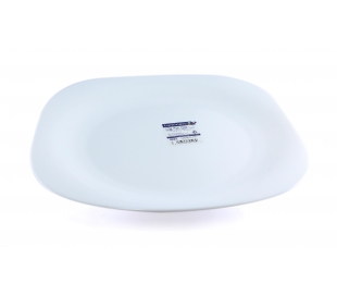 PLATO LLANO CARINE BLANCO 26CM. LUMINARC 1 UN.