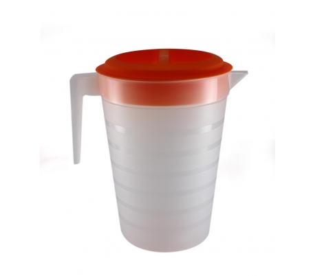 JARRA CON TAPA COLORES 2 LT.