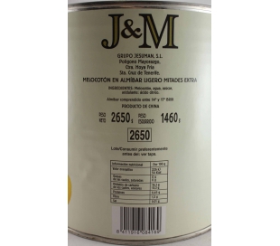 MELOCOTON EN ALMIBAR J&M 1,460GR.