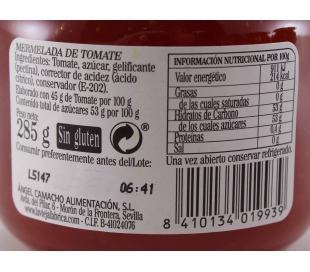 MERMELADA TOMATE VIEJA FABRICA 285 GR.