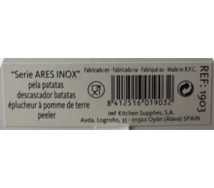 PELAPAPAS INOXIDABLE ARES