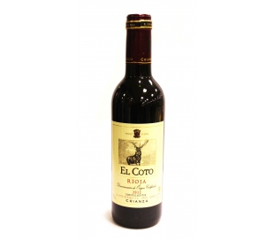VINO TINTO CRIANZA EL COTO 375 ML.