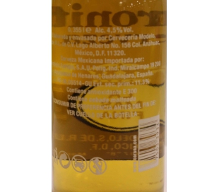 CERVEZA MAS FINA CORONA BOTELLA 35,5 CL.