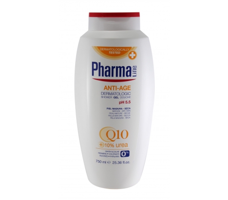 GEL BAÑO ANTI-AGE PIEL SECA-M PHARMALINE 750 ML.