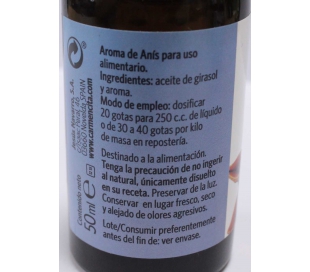 ANIS AROMA CARMENCITA 50 ML.