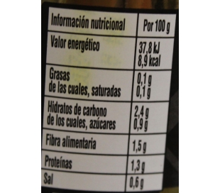 ESPARRAGOS EXTRA BLANCO 8/12 FERBA FRASCO 205 GRS.