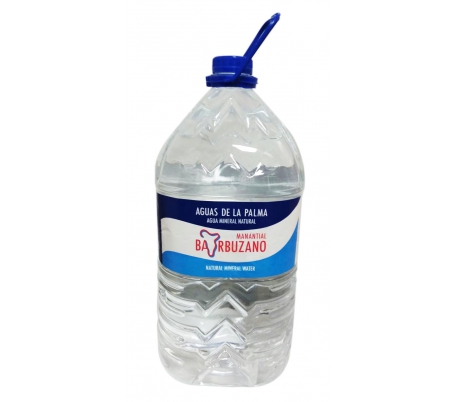 AGUA MINERAL NATURAL AGUAS DE LA PALMA 5 L.