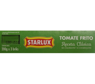 TOMATE FRITO BRIK STARLUX PACK 3X200 GRS.