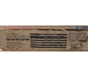 TURRON CHOCOLATE CRUJIENTE TAMARINDO 200 GR.