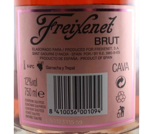 CAVA BRUT ROSÉ FREIXENET 75 CL.