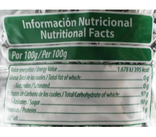 CARAMELOS EUCALIPTUS ROSYTEN 800 GR.