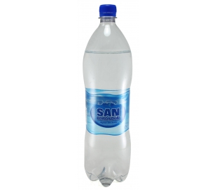 AGUA CON GAS SAN BORONDON 1,5 L.