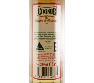 VINAGRE MANZANA COOSUR 250 ML.