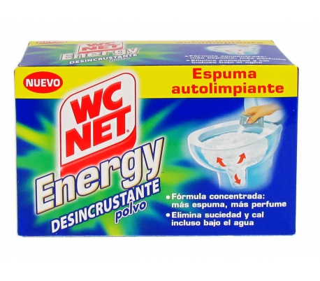 DESINCRUSTANTE POLVO WC NET PACK 4X60 GR.