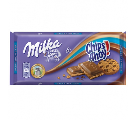 CHOCOLATE CHIPS AHOY MILKA 100 GR.