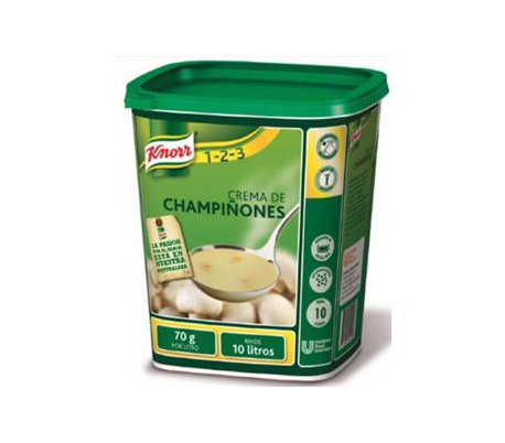 CREMA CHAMPIÑONES KNORR 700 GR.