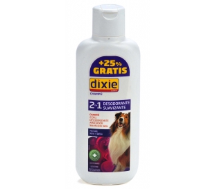 CUIDADO MASCOTA CHAMPÚ 2EN1 DIXIE 750+188 ML.