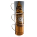 JARRA MUGS CIUDADES 3 UD.