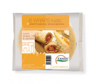 FAJITAS WRAPS INTEGRAL ZANUY 240 GR.