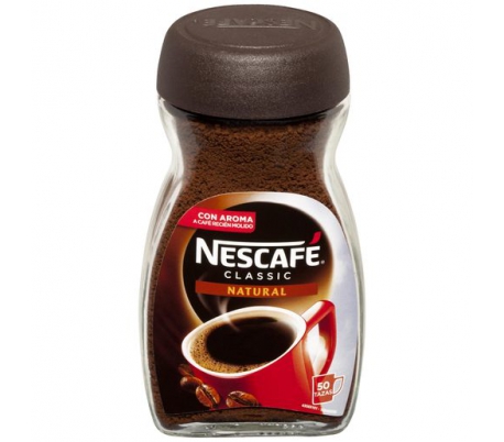 CAFE SOLUBLE NATURAL NESCAFE 100 GR.