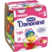 PETIT DANONINO FRESA PLATANO DANONE PACK 4X100 GRS.