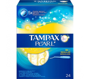 TAMPON REGULAR PEARL TAMPAX 24 UDS.