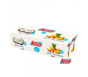 YOGUR SABOR COCO MACEDONIA KALISE PACK 8X125 GRS.