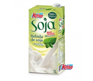 BEBIDA SOJA NATURAL KALISE 1 L.